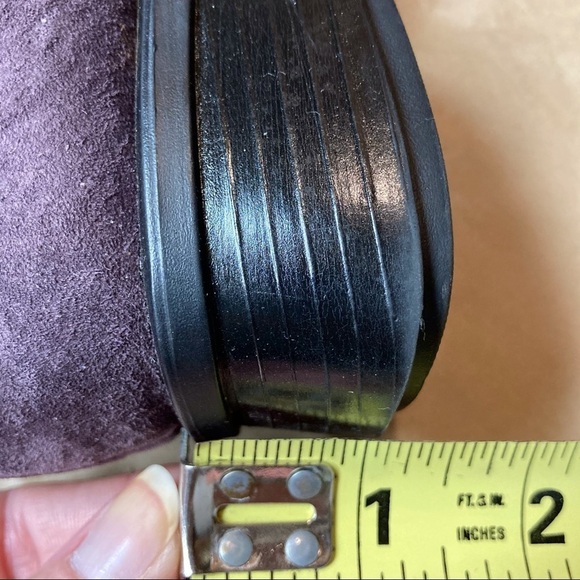 Markron Simon sz 8 purple suede tall boots - Picture 14 of 15